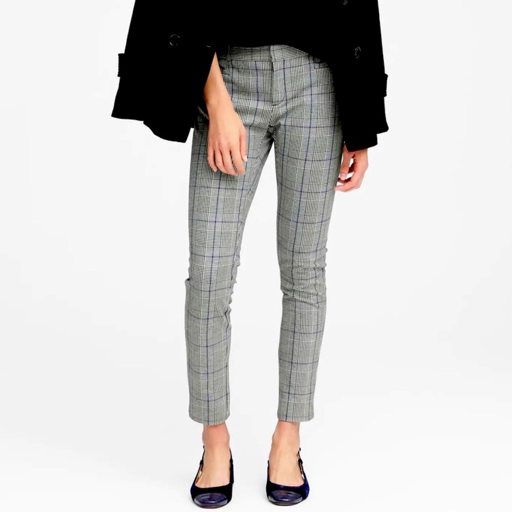 Banana Republic Sloan Skinny-Fit Pant Plaid